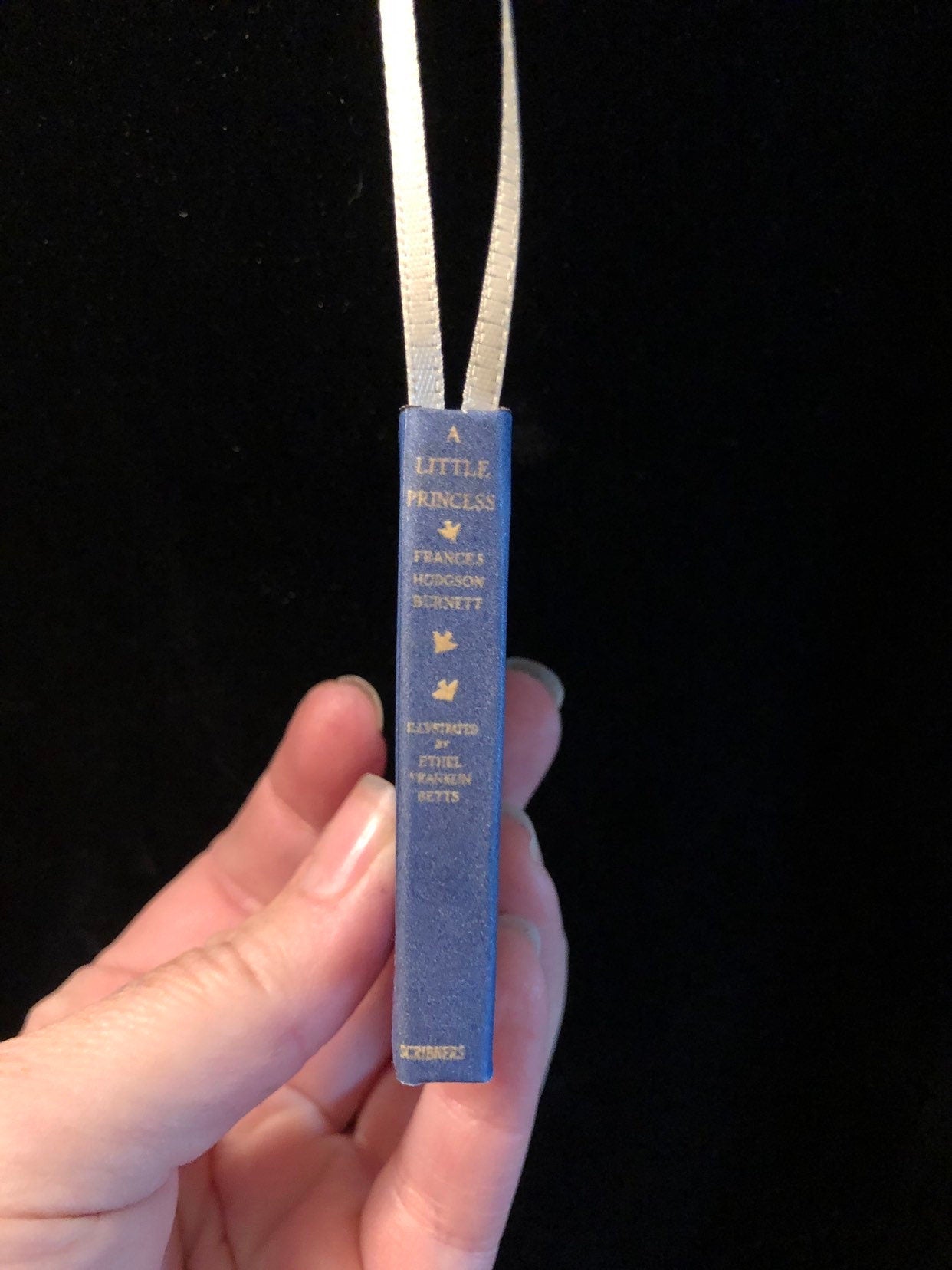 A Little Princess Miniature Book Christmas Ornament