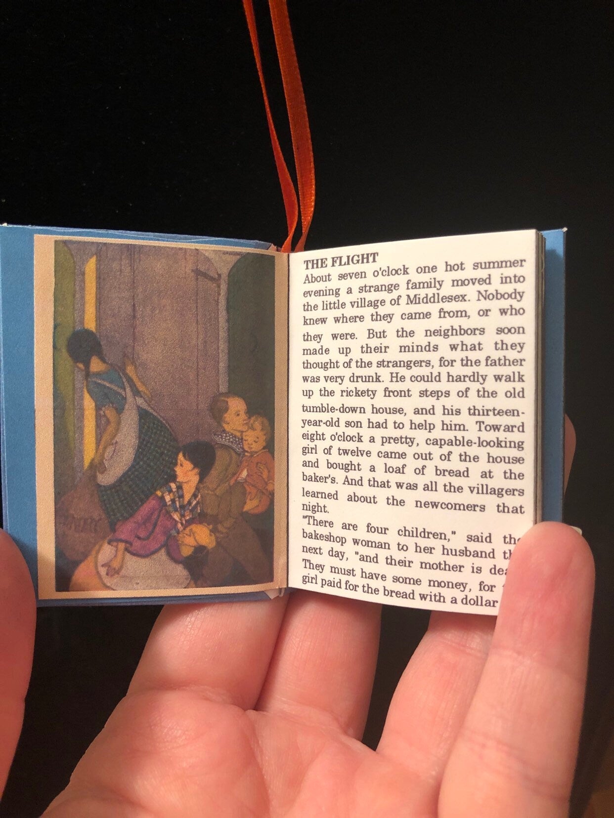 The Boxcar Children Miniature Book Christmas Ornament