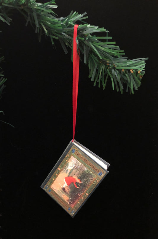 The Secret Garden Miniature Book Christmas Ornament