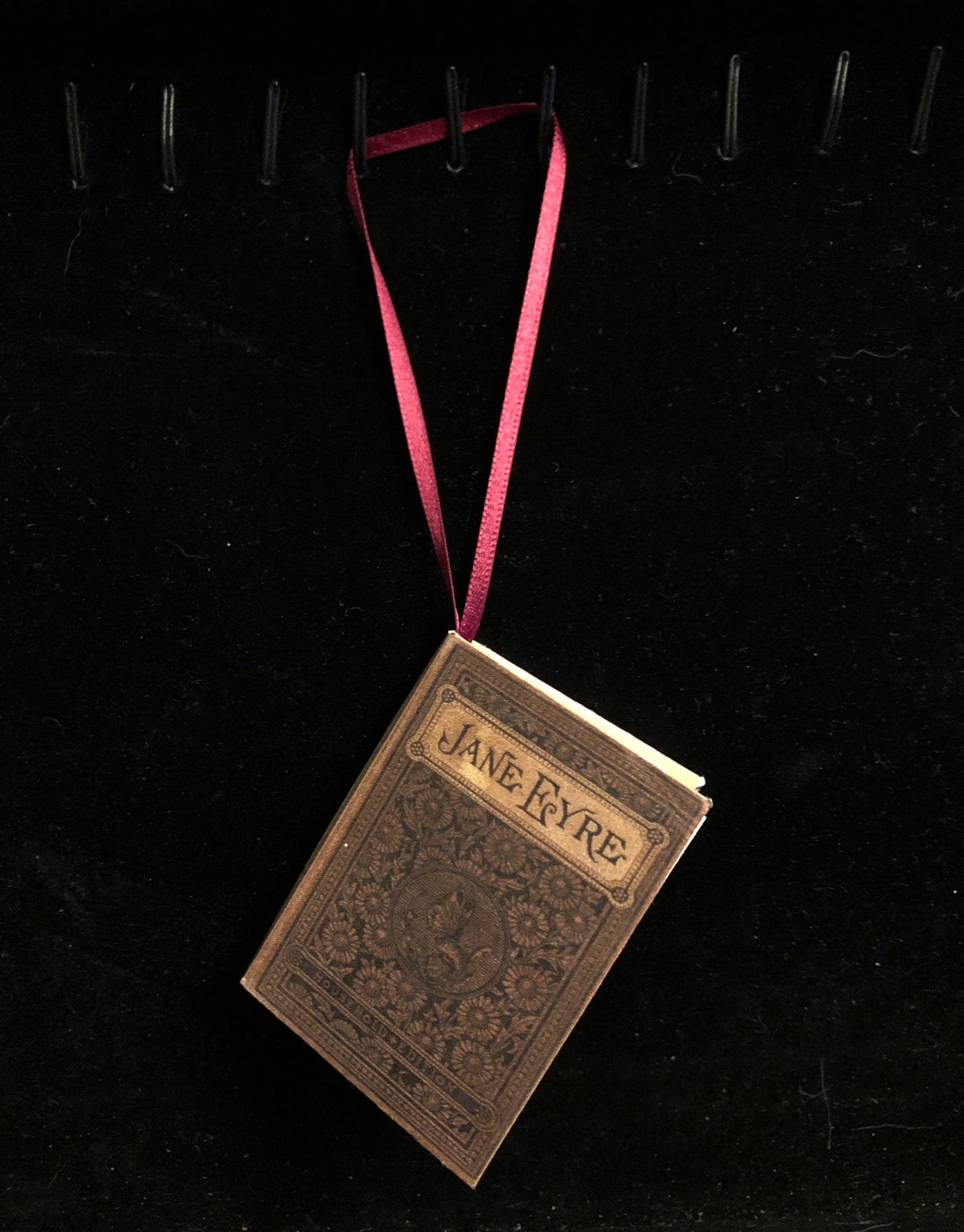 Jane Eyre Miniature Book Christmas Ornament