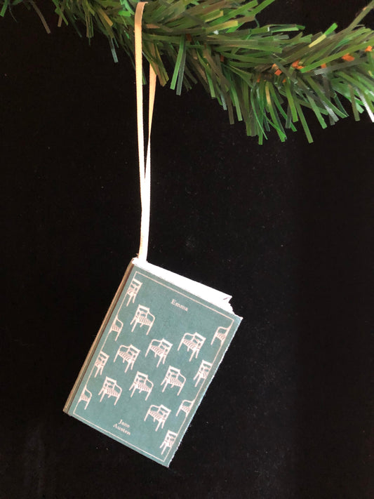 Jane Austen's Emma Miniature Book Christmas Ornament